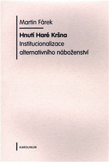 Hnutí Haré Kršna - Martin Fárek