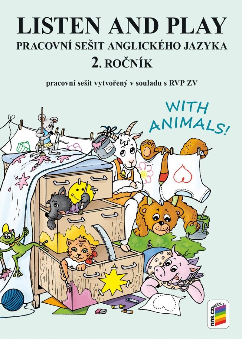 Levně Listen and play - With animals!, (pracovní sešit), 3. vydání