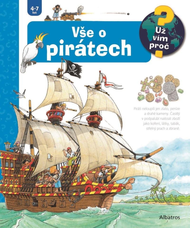 Levně Vše o pirátech