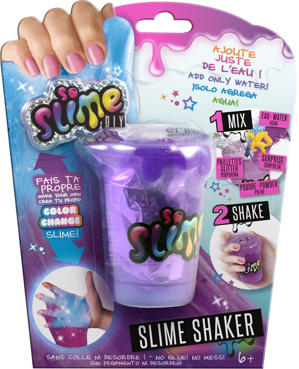 So Slime Shaker mění barvu (mix motivů) - EPEE