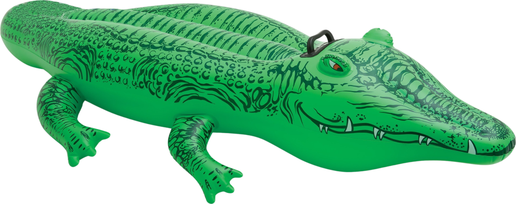 Levně Krokodýl nafukovací s úchytem 168x86cm - Alltoys Intex