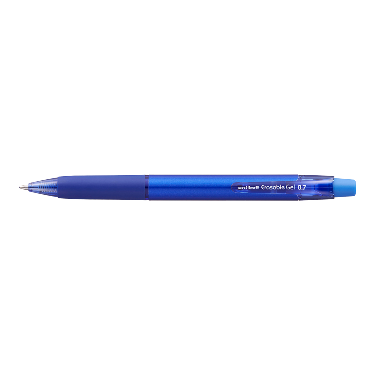 Levně UNI gumovatelné pero stiskací URN-181, 0,7 mm, modré