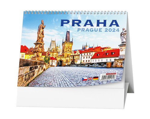 Levně Praha 2024 - stolní kalendář