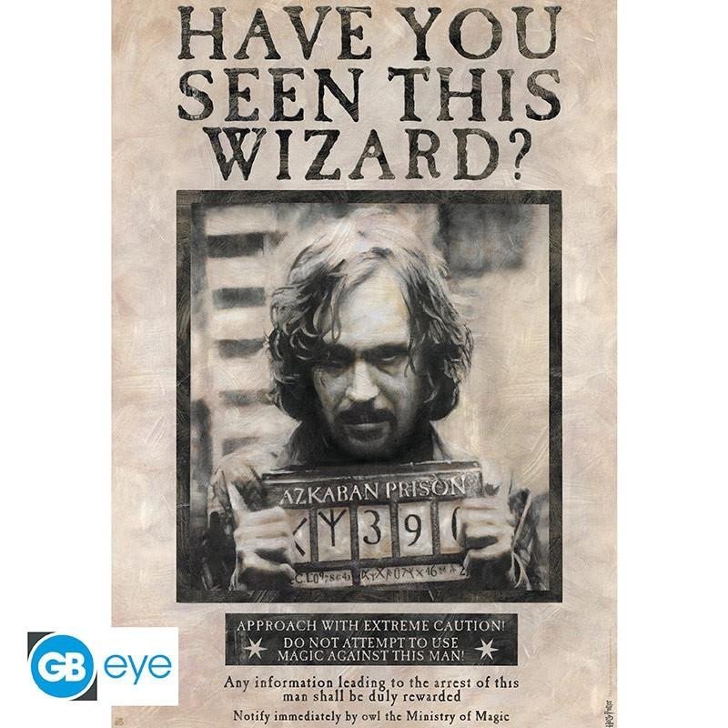 Levně Harry Potter Plakát Maxi: Wanted Sirius Black 91,5 x 61 cm