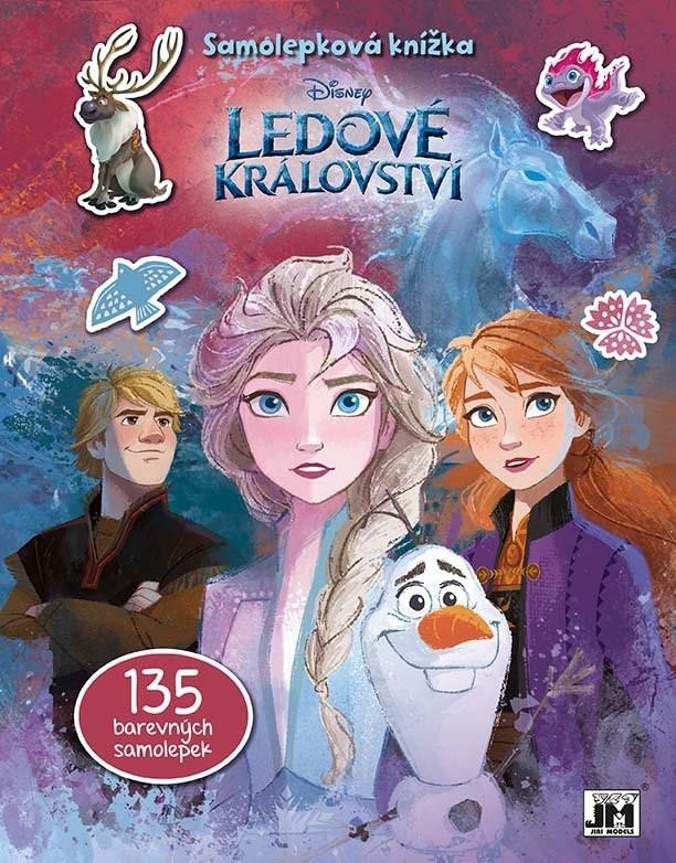 Ledové království 2 - Samolepková knížka