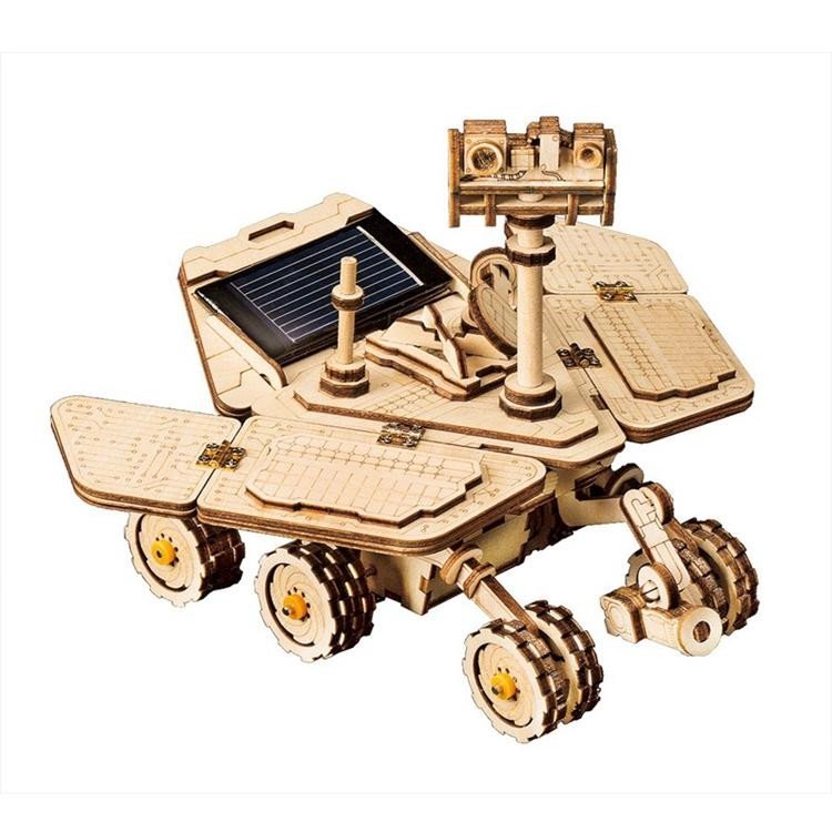 Levně NiXiM Dřevěné 3D puzzle - Mars rover 2