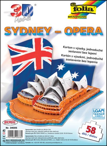 Levně 3D model Sydney – Opera