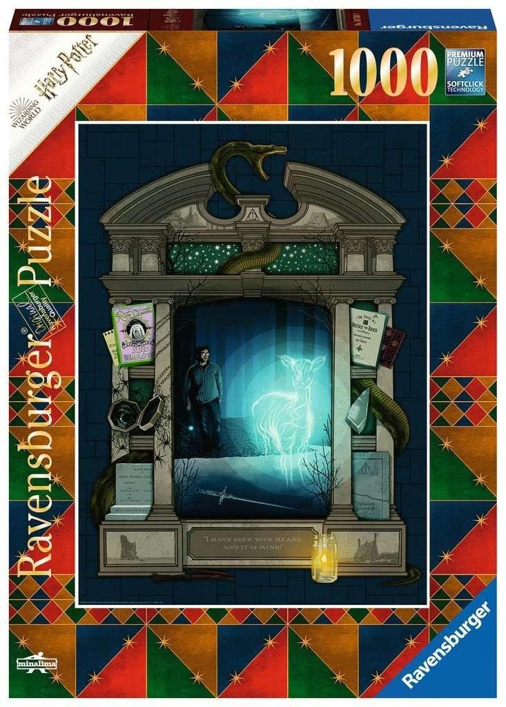 Levně Ravensburger Puzzle Harry Potter - Harryho patron 1000 dílků