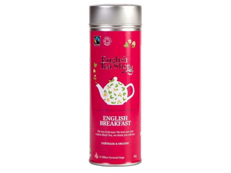 Levně English Tea Shop Čaj English Breakfast Bio Fairtrade, v plechovce