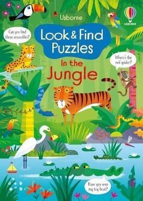 Levně Look and Find Puzzles In the Jungle - Kirsteen Robson