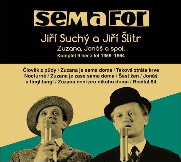 Levně Semafor Suchý Šlitr: Komplet 9 her z let 1959-1964 15 CD - Jiří Suchý