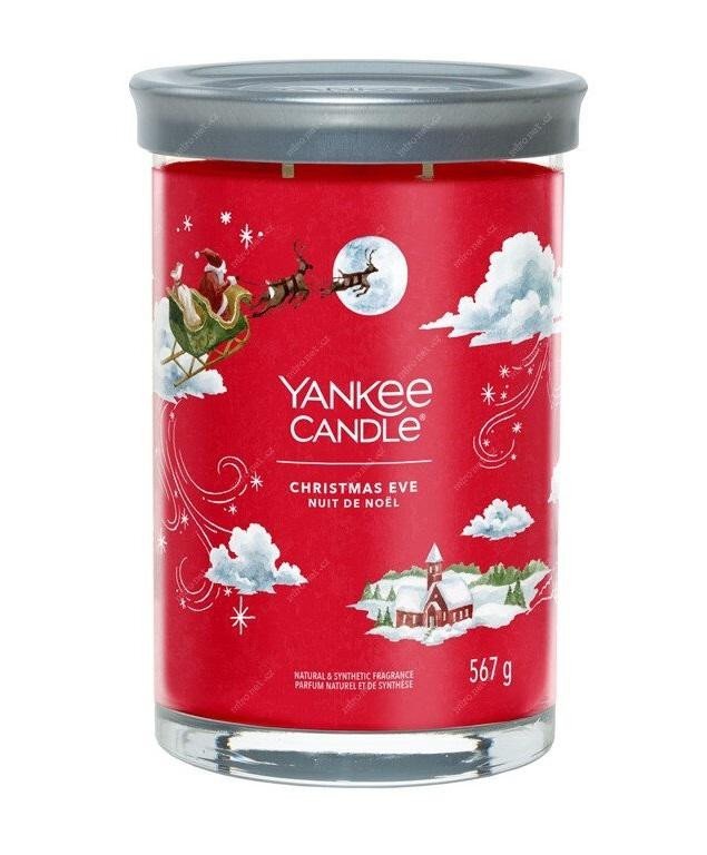 YANKEE CANDLE Christmas Eve svíčka 567g / 2 knoty (Signature velký), 1. vydání