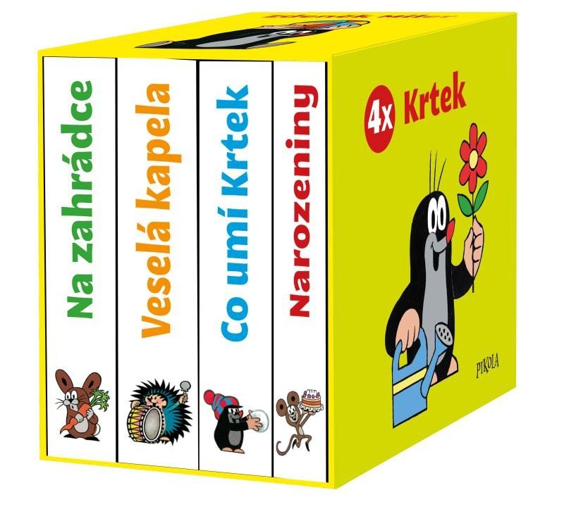 4x Krtek (komplet v krabičce), 2. vydání - Zdeněk Miler