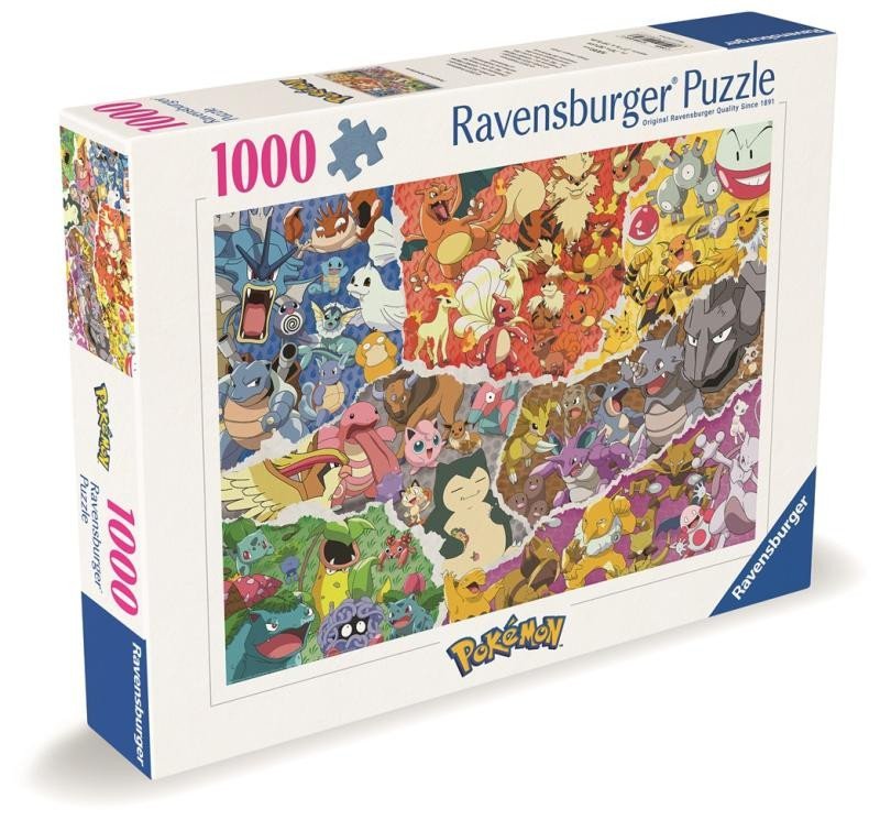 Levně Puzzle Pokémon 1000 dílků