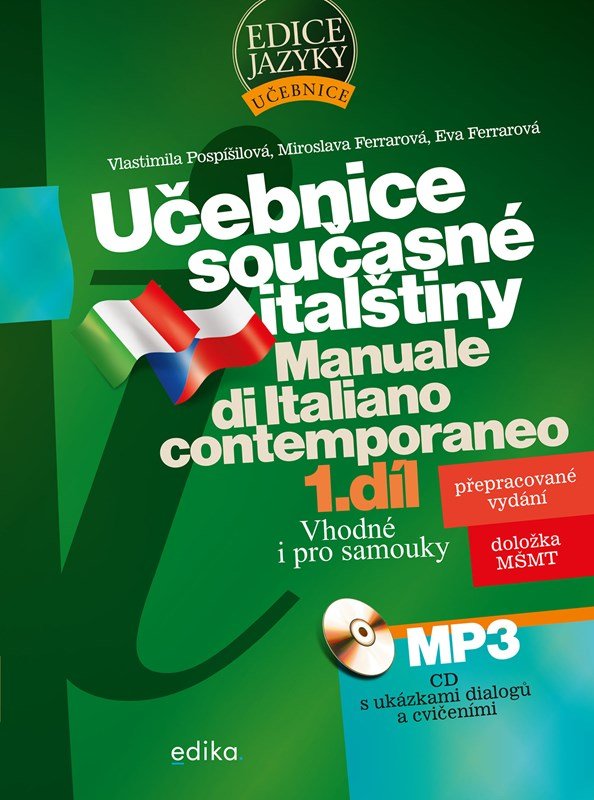 Učebnice současné italštiny 1. + CDmp3, 3. vydání - Eva Ferrarová
