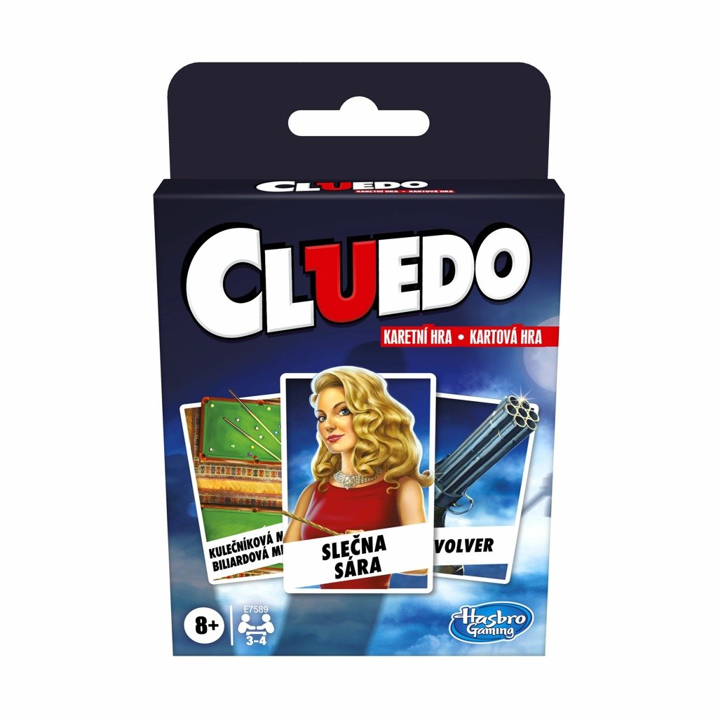 Karetní hra Cluedo - Hasbro hry