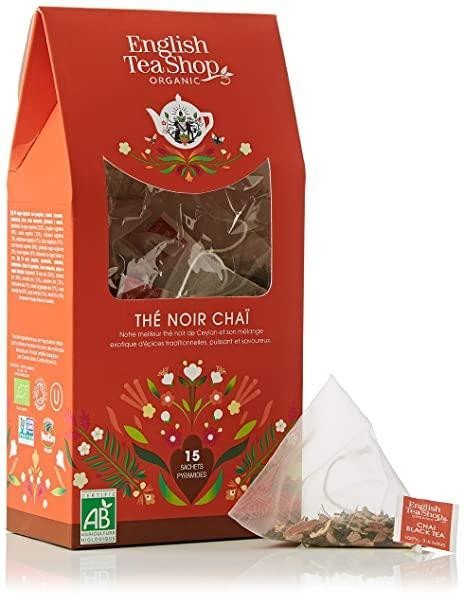 Levně English Tea Shop Čaj Chai Tea černý bio, 15 pyramidek