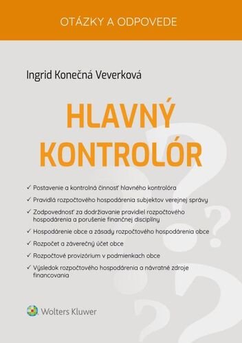 Levně Hlavný kontrolór - Ingrid Konečná Veverková