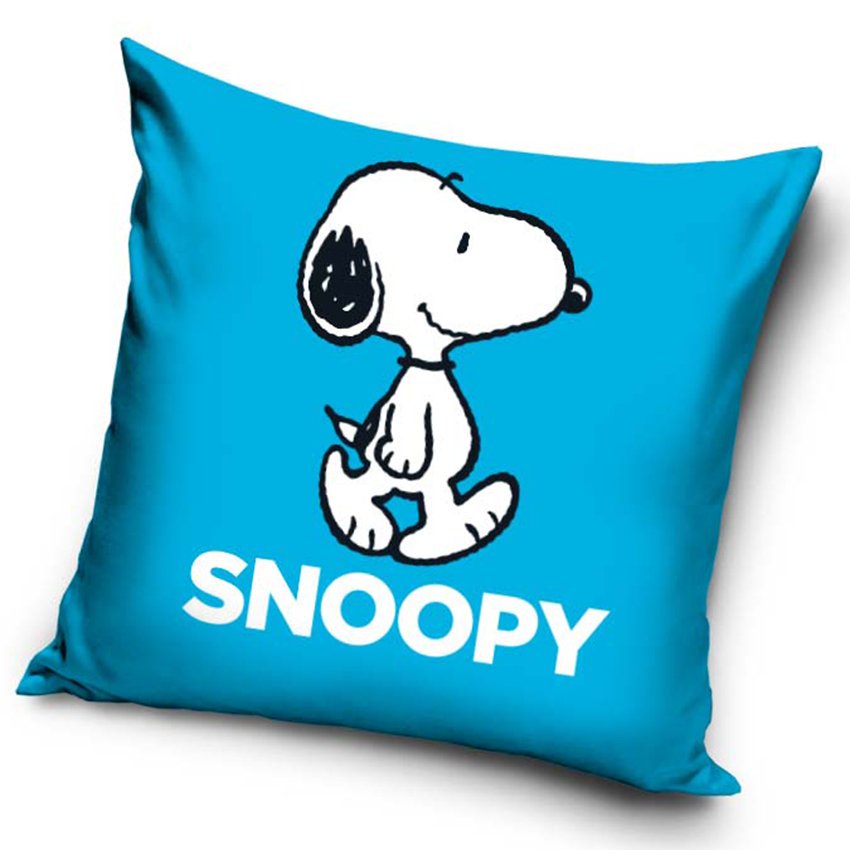 Levně Povlak na polštářek Snoopy Blue