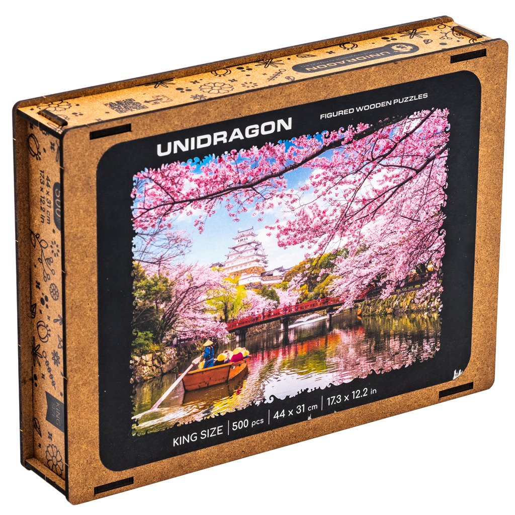 Levně Unidragon dřevěné puzzle - Sakura velikost L - EPEE Unidragon