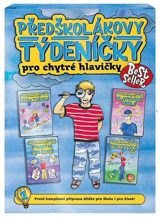 Levně Předškolákovy týdeníčky pro chytré hlavičky, 4. vydání - Jana Martincová