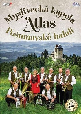 Levně Pošumavské halali - 3 CD + 2 DVD - kapela Atlas Myslivecká