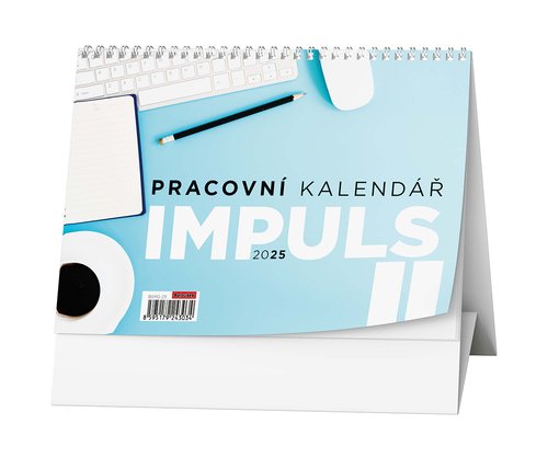 Levně Pracovní kalendář Impuls II 2025 - stolní kalendář