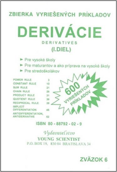 Levně Derivácie I.diel - Marián Olejár