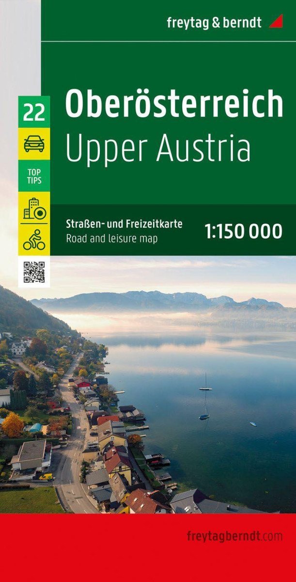 Levně Horní Rakousko 1:150 000 / automapa