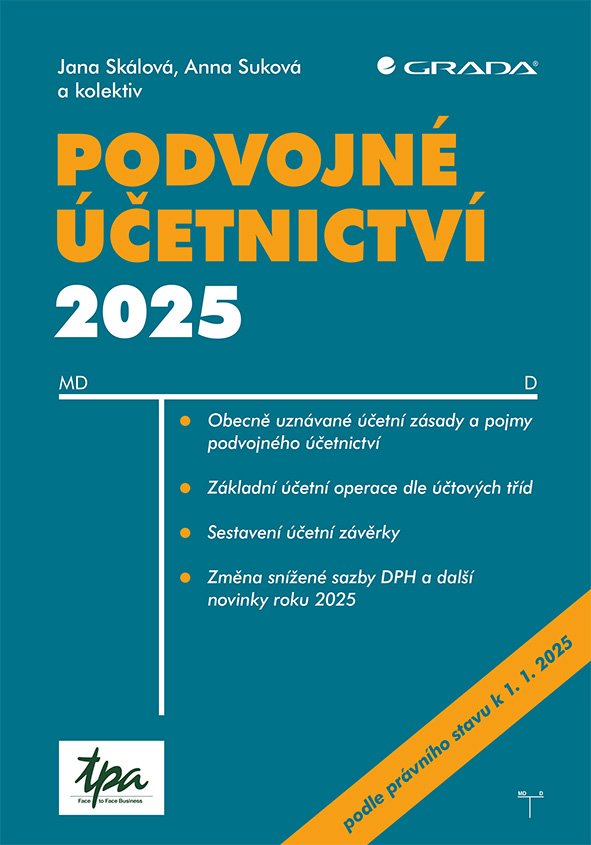 Levně Podvojné účetnictví 2025 - Jana Skálová