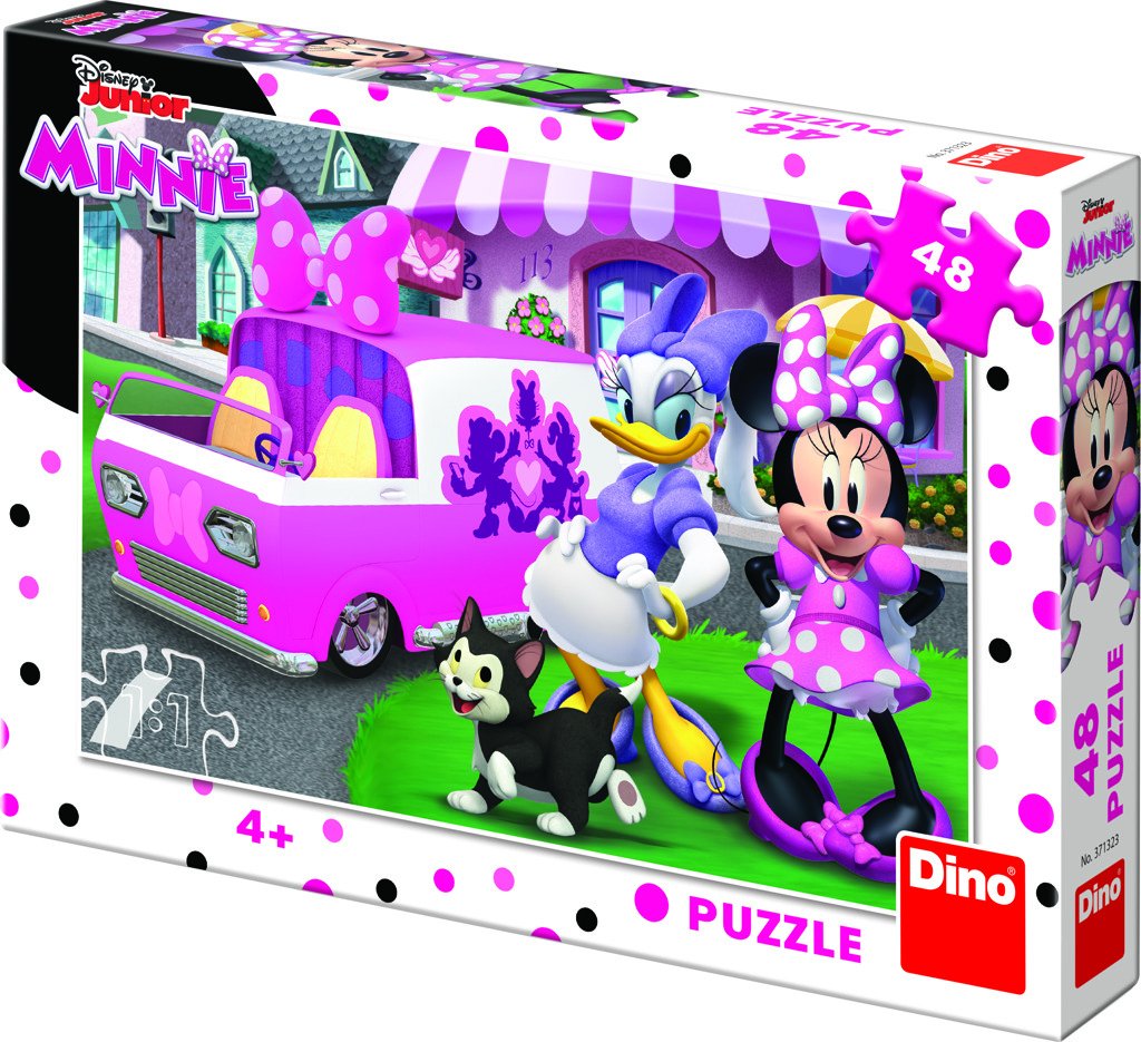 Levně Puzzle Minnie a Daisy 48 dílků - Dino