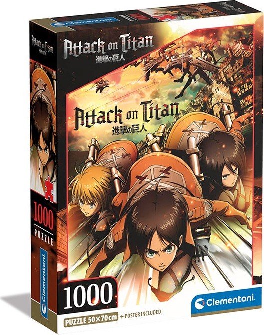 Product detail of Puzzle Attack on Titan 1000 dílků - Comansi