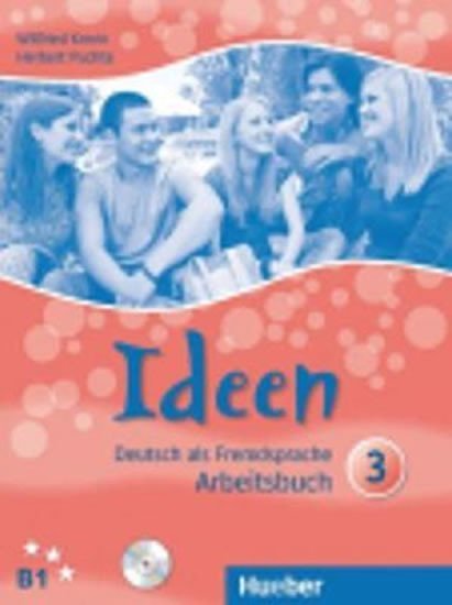 Levně Ideen 3: Arbeitsbuch mit 2 Audio-CDs zum Arbeitsbuch - Wilfried Wilfried Krenn