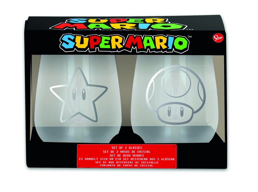 Levně Sada sklenic Super Mario - EPEE