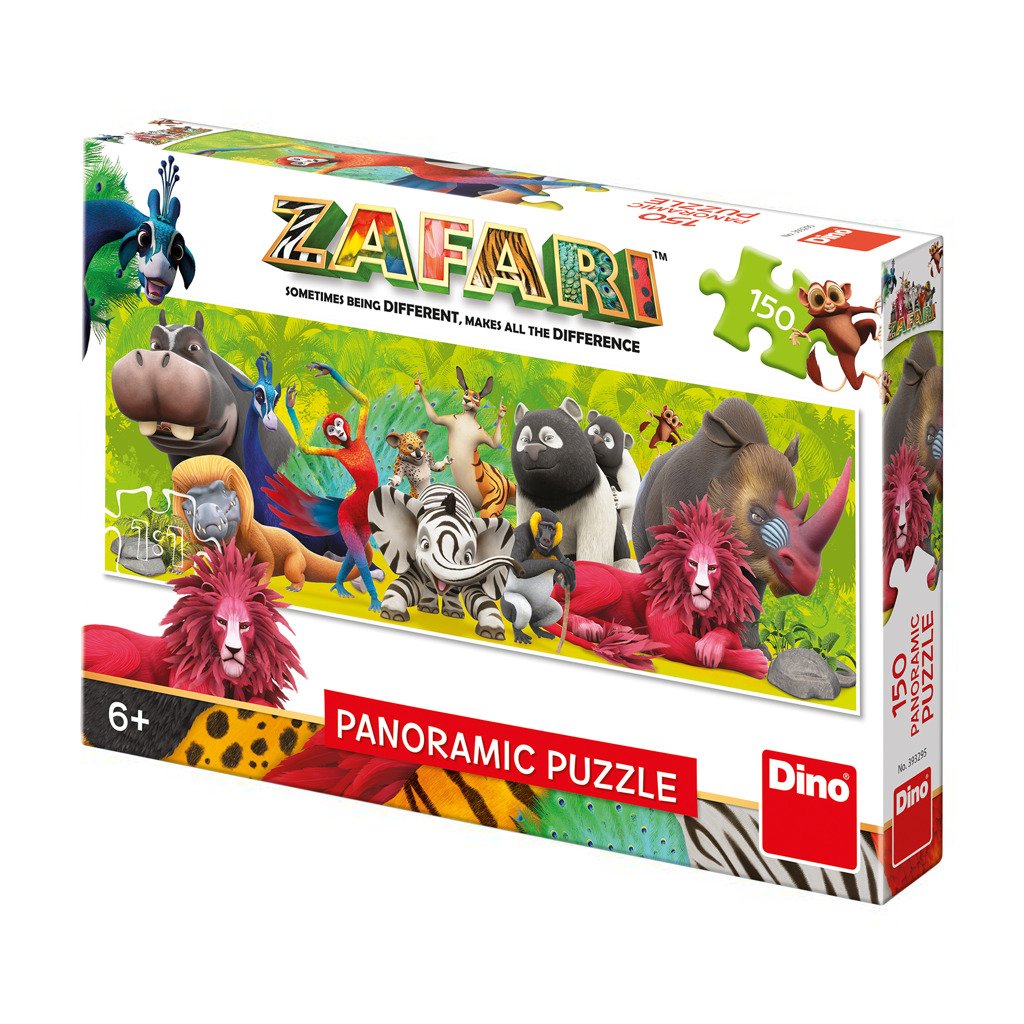 Zafari: Přátelství puzzle 150 dílků - Deglingos