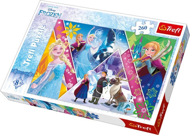 Levně Trefl Puzzle Frozen - Kouzelné vzpomínky / 260 dílků
