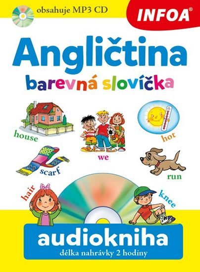Angličtina barevná slovíčka + CDmp3 - Pavlína Šamalíková