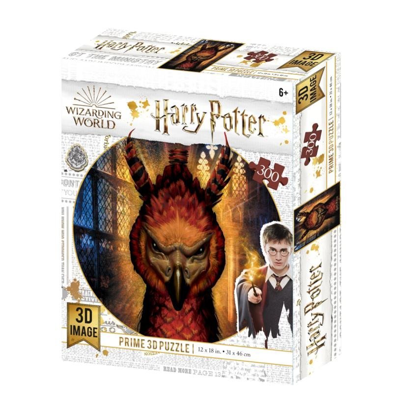 Levně Harry Potter 3D puzzle - Fénix 300 dílků - Babu