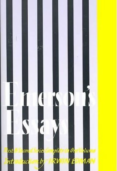 Product detail of Emerson´s Essays - First and Second Series - Ralph Waldo Emerson