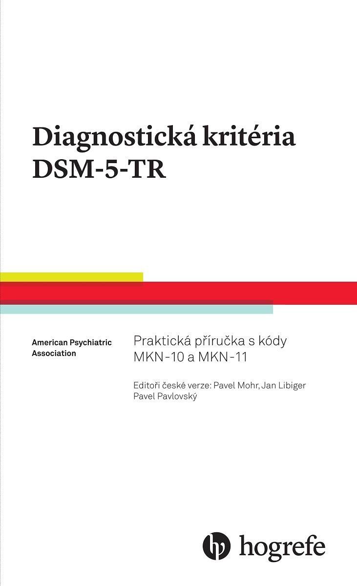 Levně Diagnostická kritéria DSM-5-TR - Pavel Mohr
