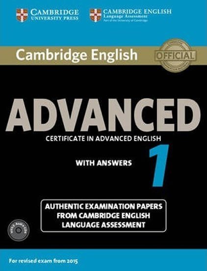 Levně Cambridge English Advanced 1 (2015 Exam) Student´s Book Pack (Student´s Book with Answers and Audio CDs (2)