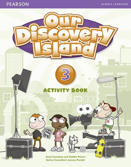 Levně Our Discovery Island 3 Activity Book w/ CD-ROM Pack - Debie Peters