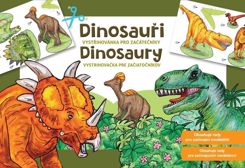 Levně Dinosauři - Vystřihovánky pro začátečníky