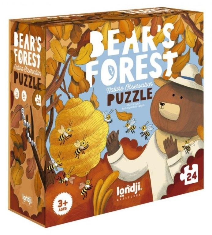 Product detail of LONDJI Puzzle Medvědí les - 24 pcs