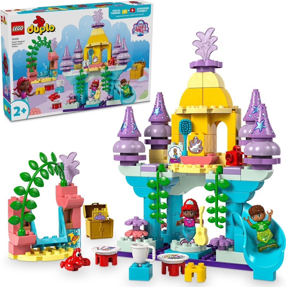 LEGO® DUPLO® Disney 10435 Arielin kouzelný podmořský palác - LEGO® DUPLO®