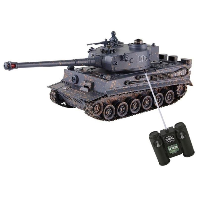 Levně RC Tank 1:28 TIGER s maskováním - Sparkys