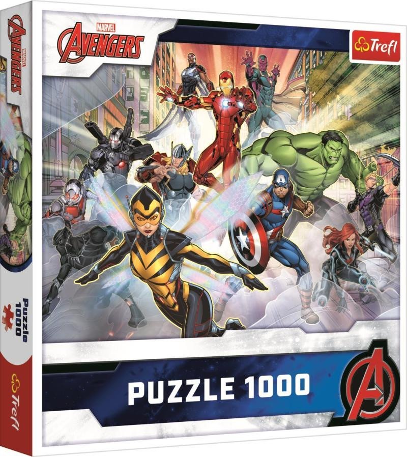 Levně Puzzle Marvel Avengers: Tým 1000 dílků