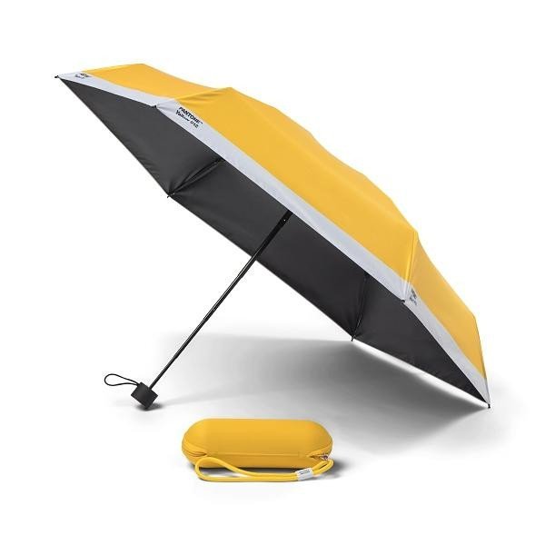 Levně Pantone Deštník skládací - Yellow 012