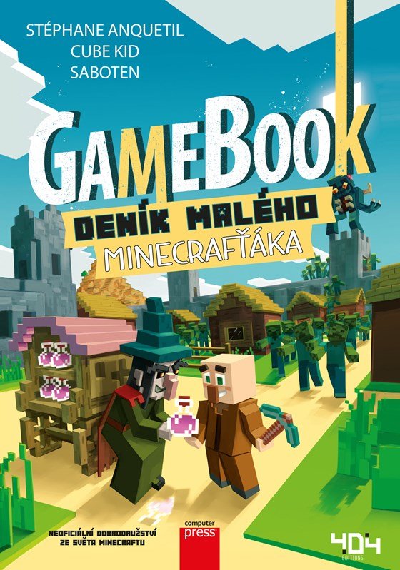 Levně Gamebook: Deník malého Minecrafťáka - Cube Kid