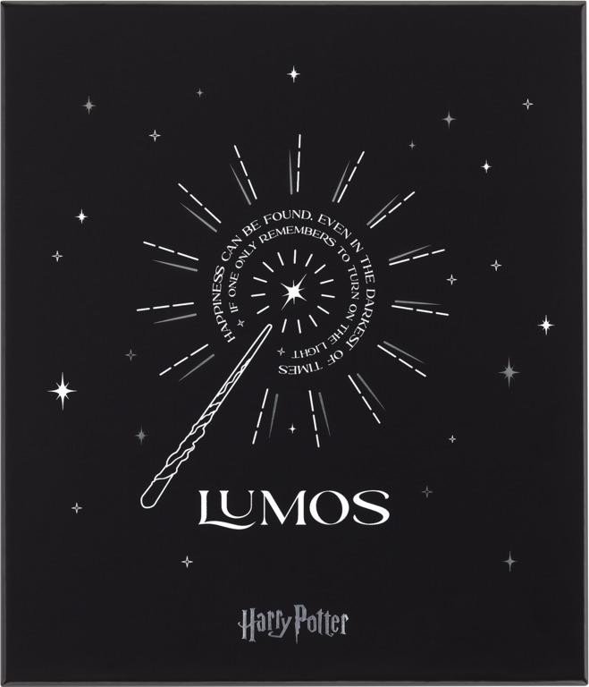 Moleskine Harry Potter Sada - linkovaný zápisník L Lumos + kuličkové pero Kaweco